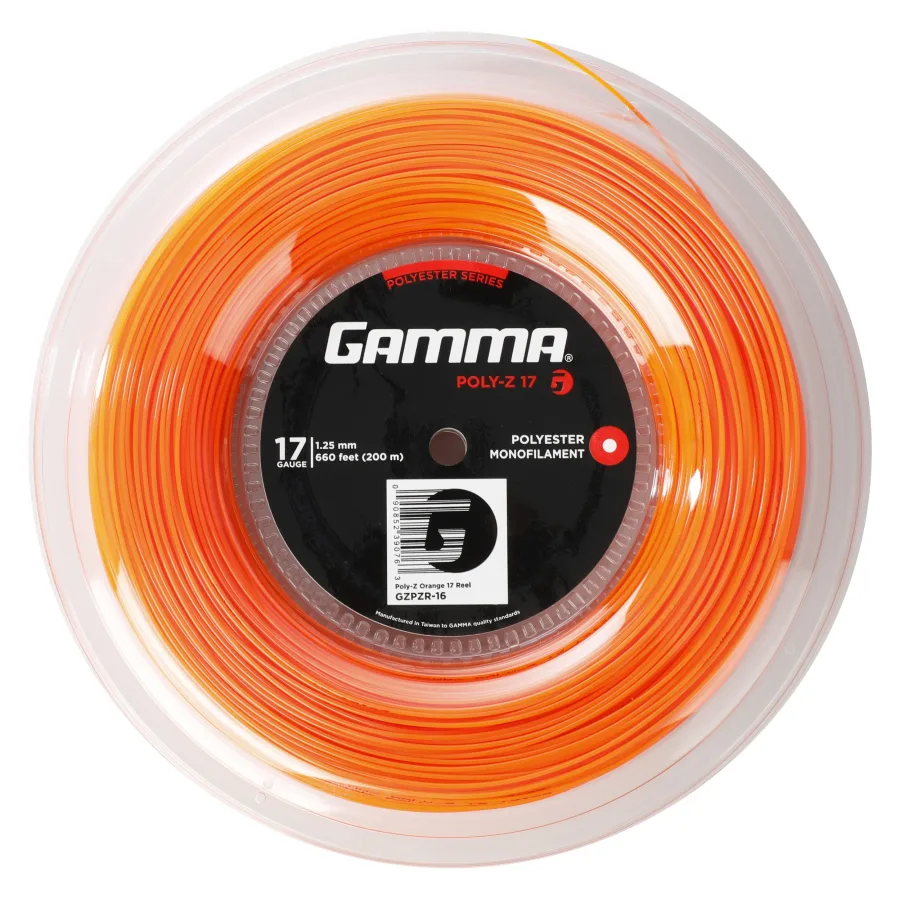 Gamma Poly Z Saitenrolle-Orange