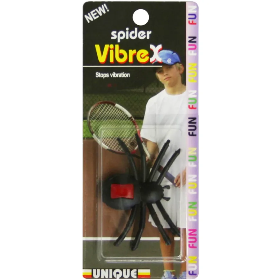 Tourna Spider Vibrex Dämpfer 1er Pack-Schwarz