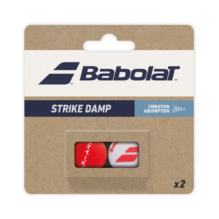 Babolat Strike Damp Dämpfer 2er Pack-Weiß