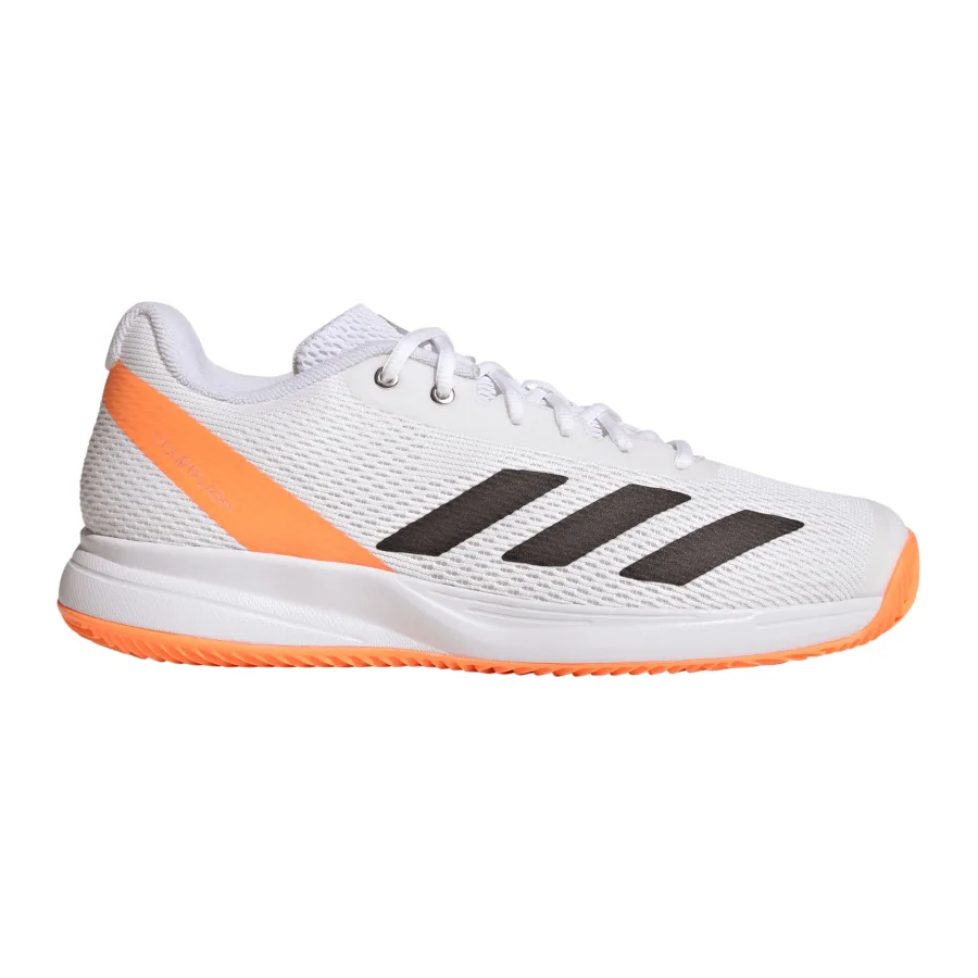 adidas Courtflash Speed 2 Allcourtschuh Herren - weiß, orange