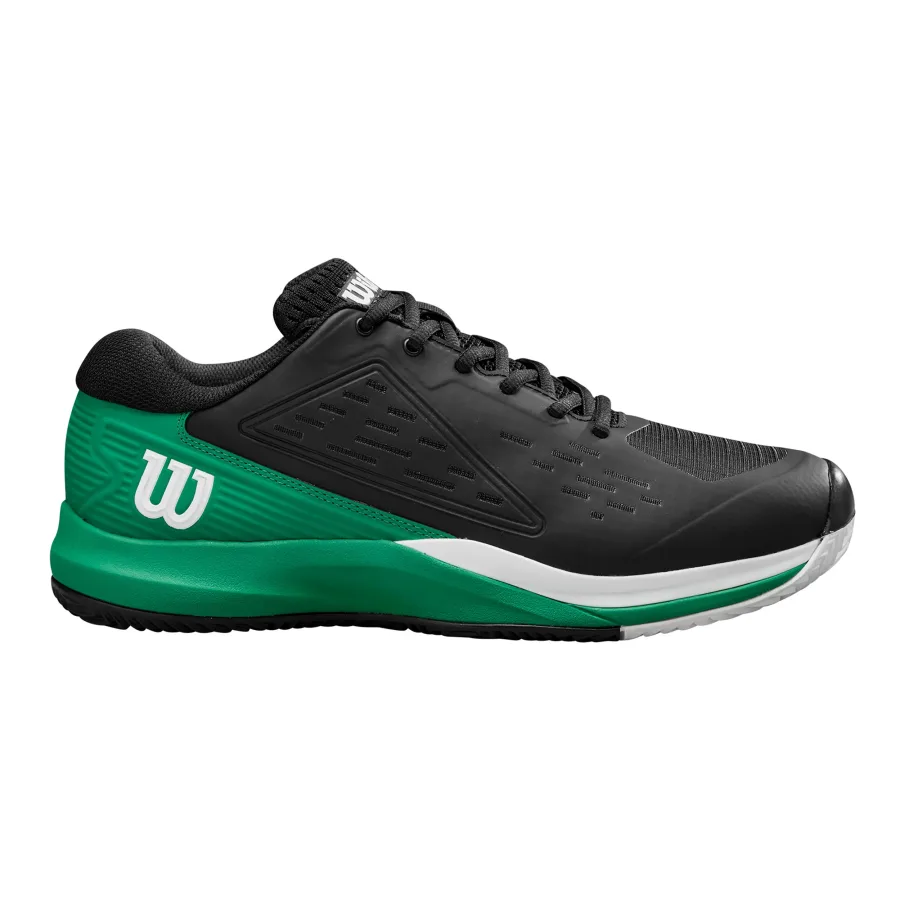 Wilson Wilson Rush Pro Ace Sandplatzschuh Herren - Schwarz, Grün