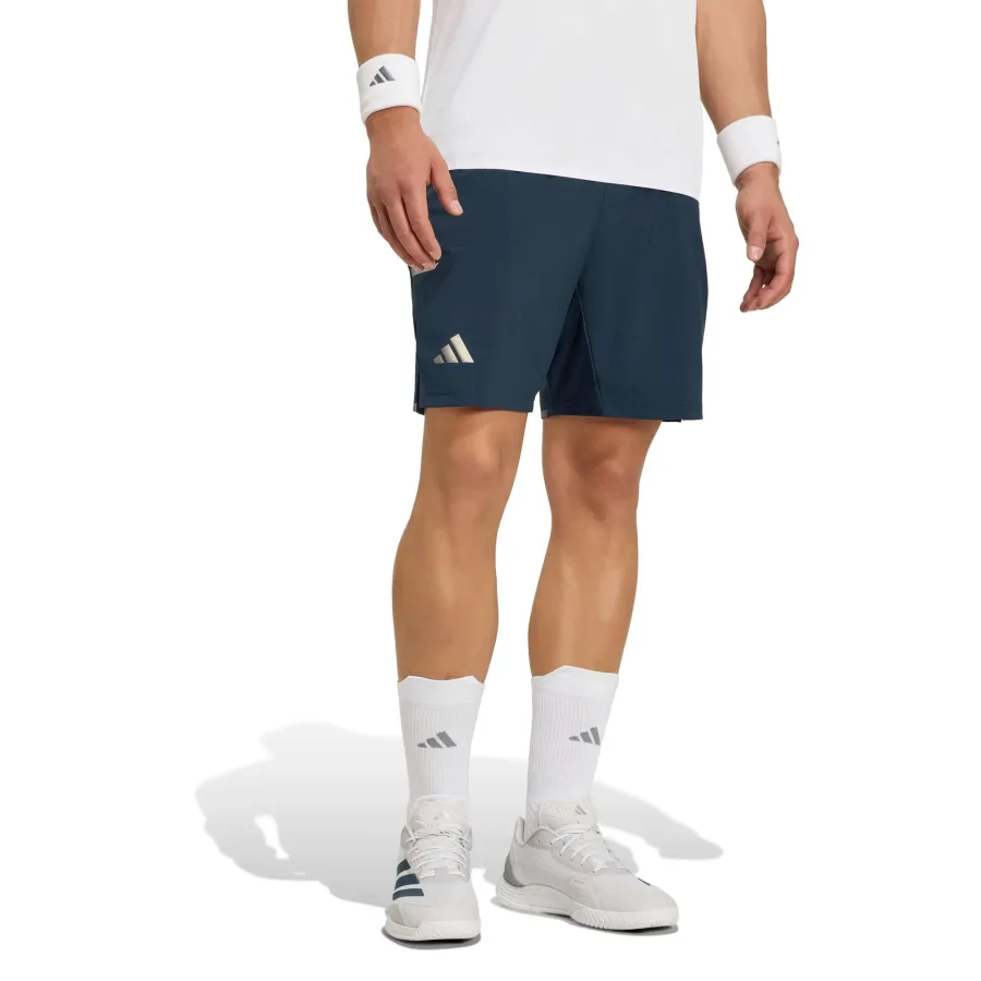 adidas 7Inch Short & Tight Shorts Herren - blaugrau, silber