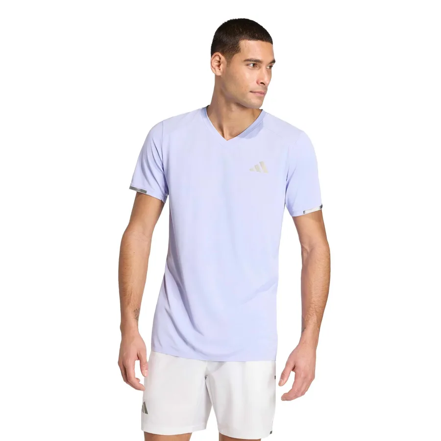 adidas Freelift Pro T-Shirt Herren - flieder, silber