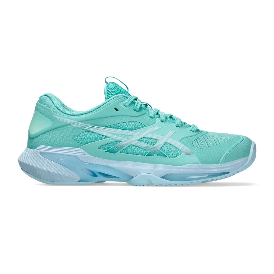 ASICS Solution Speed FF 4 Allcourtschuh Damen - mint, hellblau