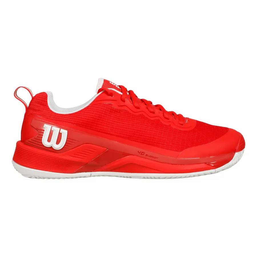 Wilson Rush Pro 4.5 Sandplatzschuh Herren-Rot,Weiß