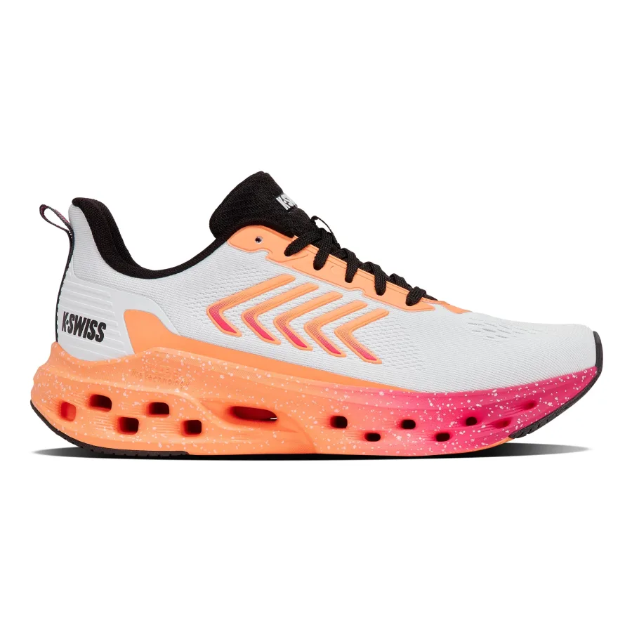 K-Swiss Melrose Tubes Lite Sneaker Damen-weiß, koralle