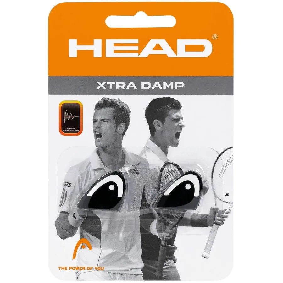 HEAD Xtra Damp Pack Dämpfer 2er Pack-Schwarz