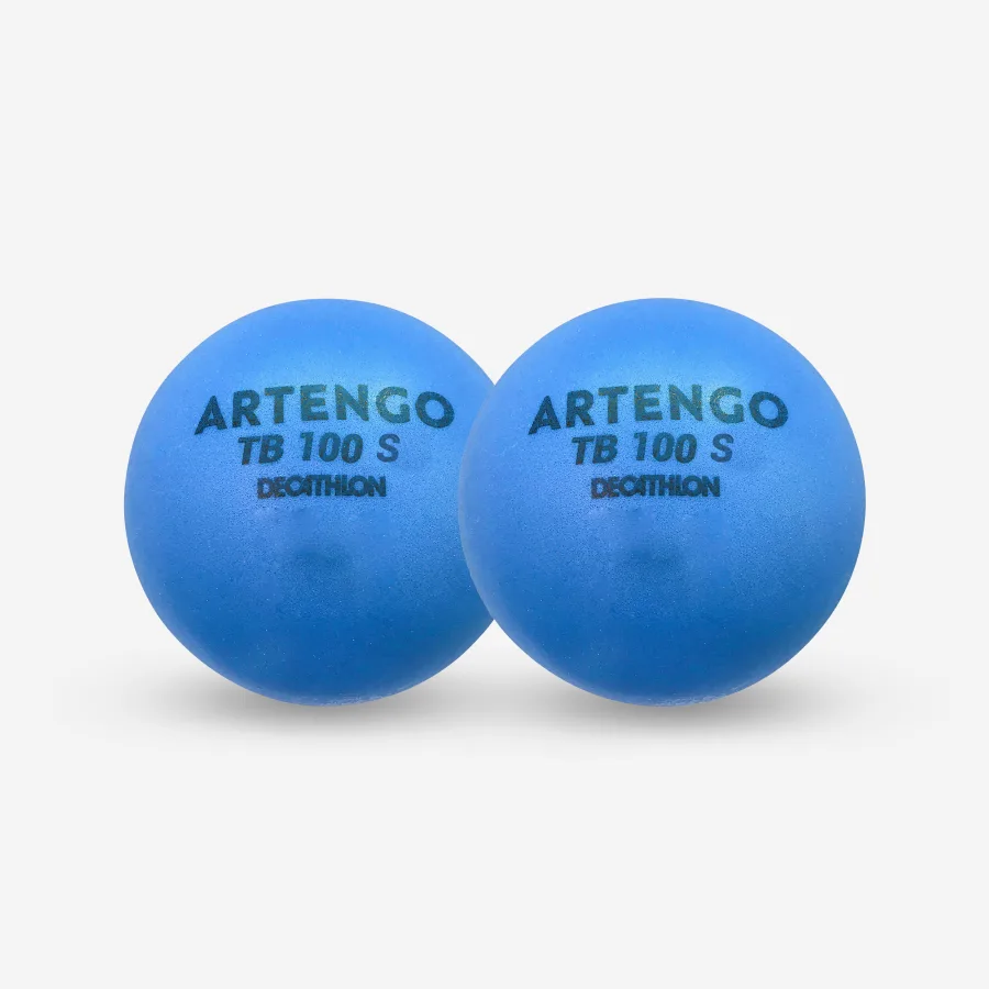 Artengo Tennisbälle - TB100 Schaumstoff 7 cm x2 blau