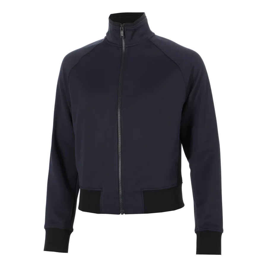 On Courtside Full-Zip Trainingsjacke Damen - dunkelblau