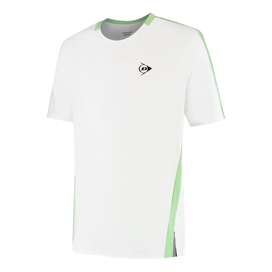 Dunlop Game T-Shirt Herren-weiß, grün