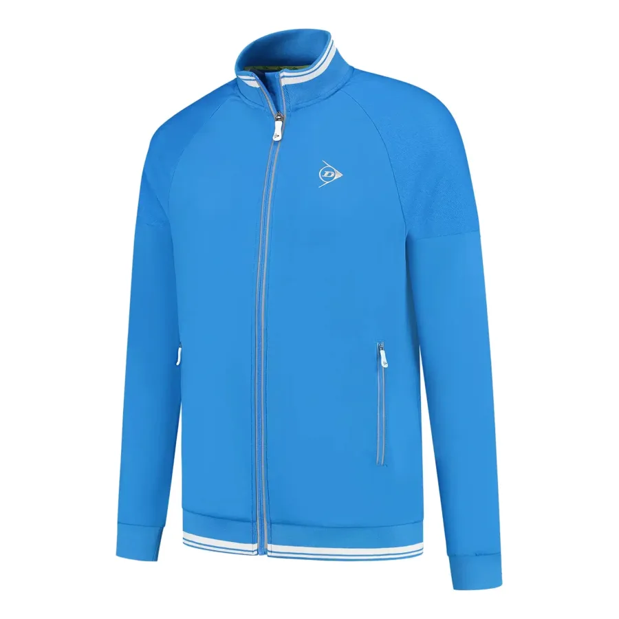Dunlop Club Knitted Trainingsjacke Herren-Blau