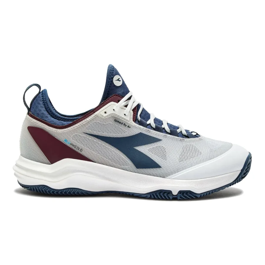 Diadora Speed Blushield Fly 4 + Sandplatzschuh Herren-weiß