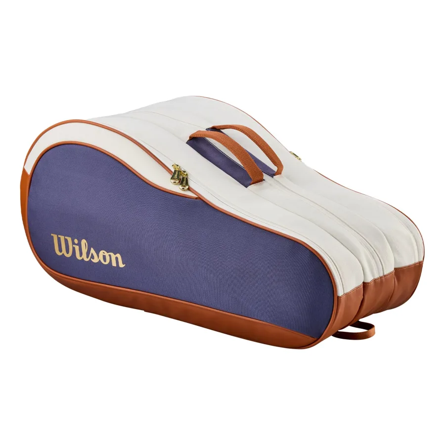 Wilson Tour Heritage V2 Schlägertasche 12er - creme