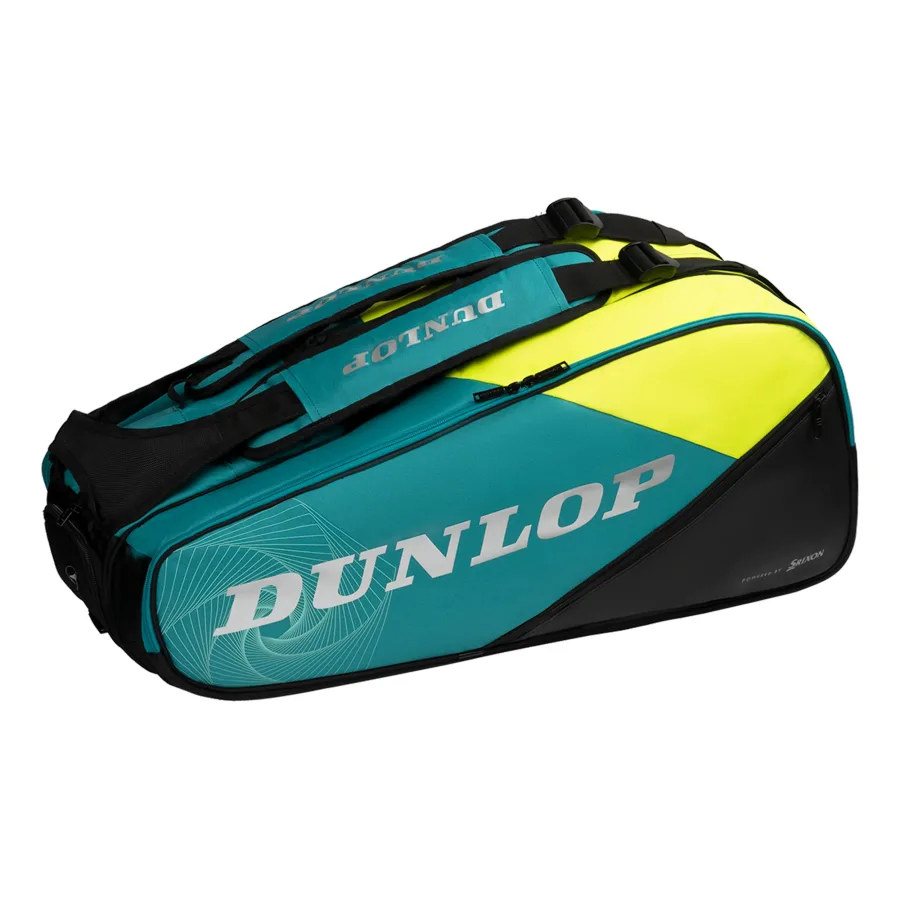 Dunlop SX Performance Schlägertasche 8er-Schwarz,Türkis