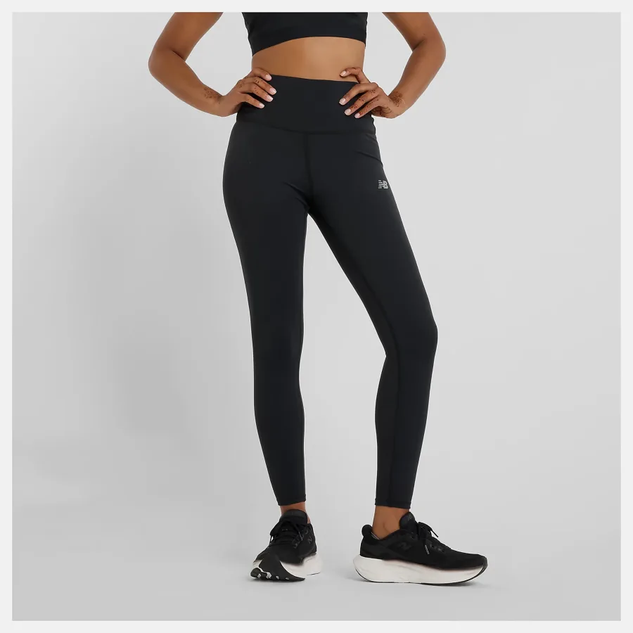 New Balance Harmony High Rise 25in Tight Damen-Schwarz