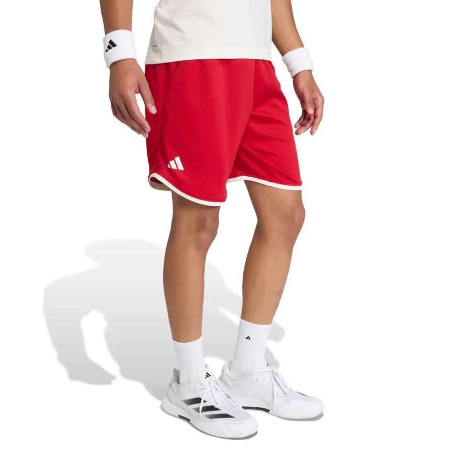 adidas Classics 9Inch Shorts Herren - rot, beige