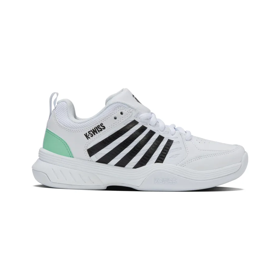 K-Swiss Damen Tennisschuhe Teppich - Court Express 2 weiß/blau