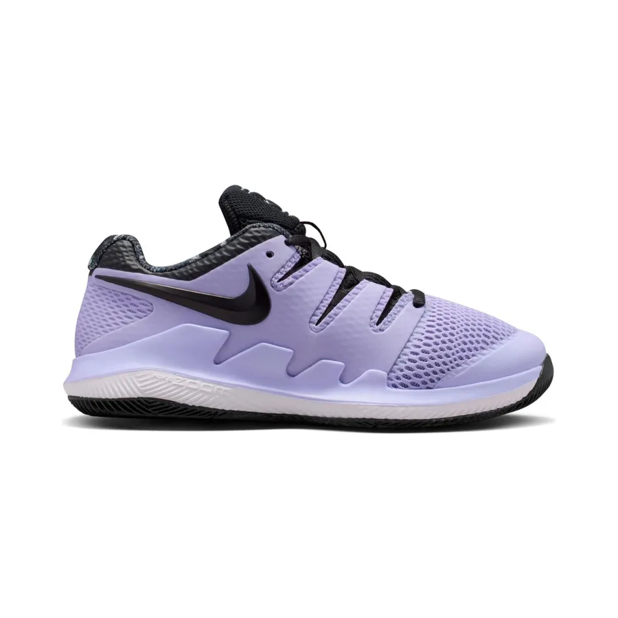Nike Court Junior X Allcourtschuh Kinder - lila, schwarz