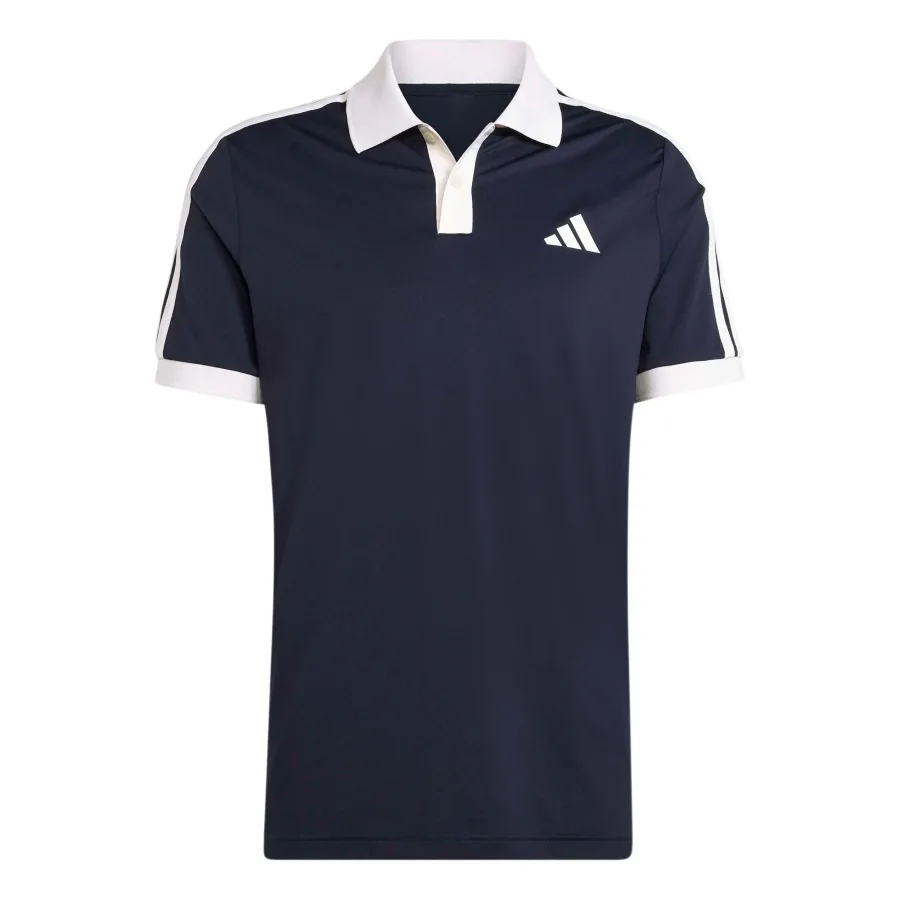 adidas Classics Polo Herren - dunkelblau, beige