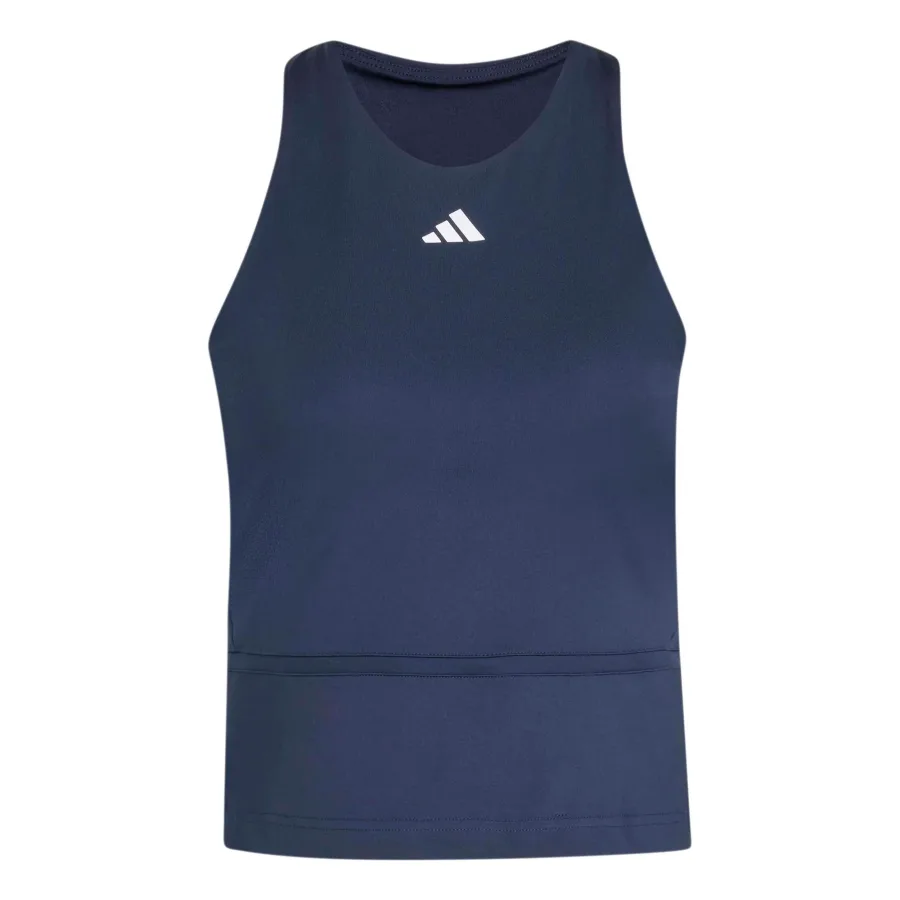 adidas Y- Midi Tank-Top Damen - dunkelblau, weiß