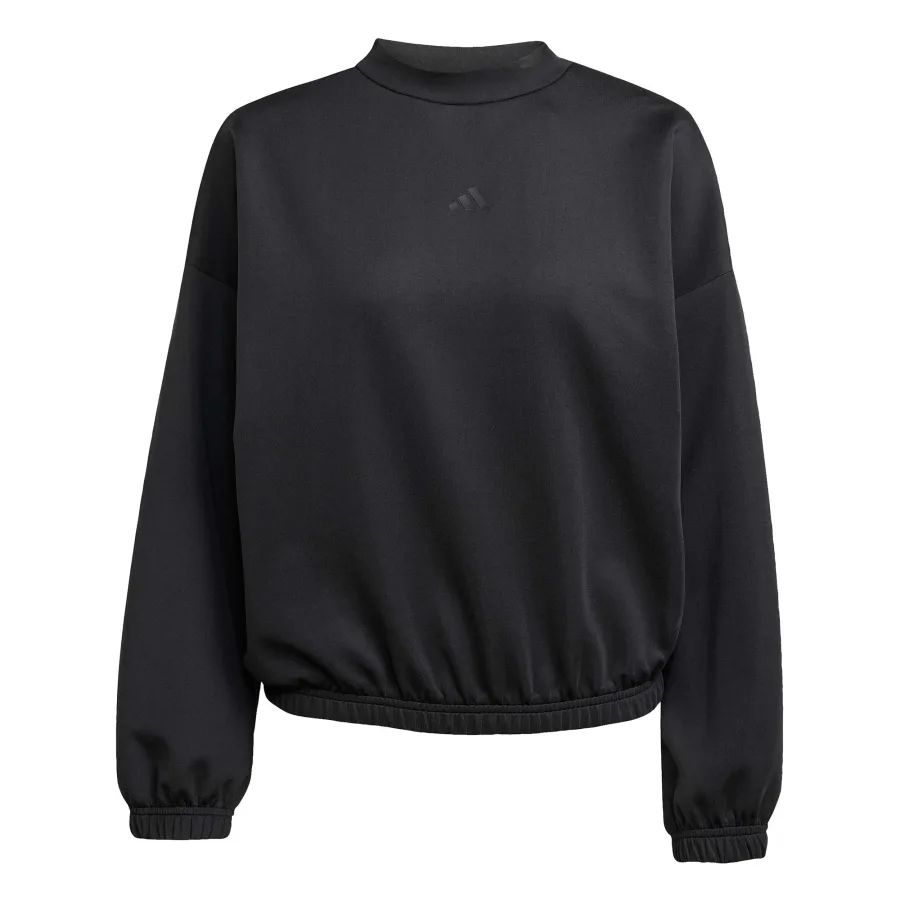 adidas Motion Essentials Cover Sweatshirt Damen-schwarz