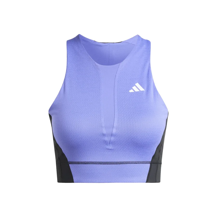 adidas Crop Pro Tank-Top Damen-Flieder,Mehrfarbig