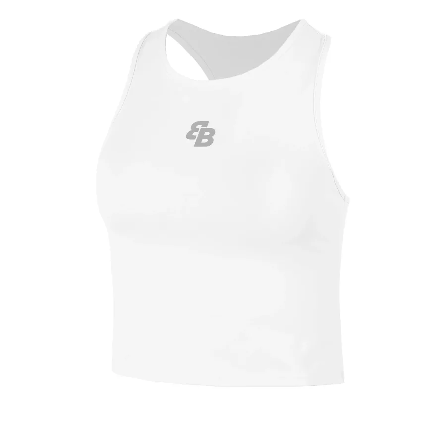 BB by Belen Berbel Basica Corta Tank-Top Damen-Weiß