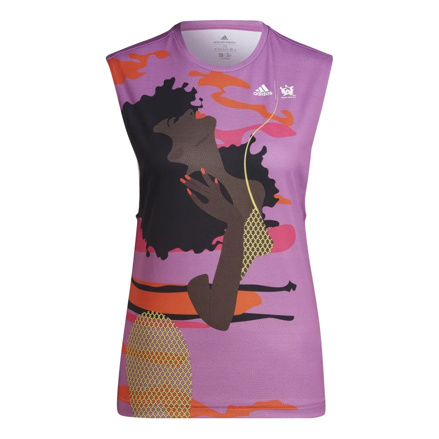 adidas New York Unitefit SVL Tank-Top Herren-Lila,Mehrfarbig