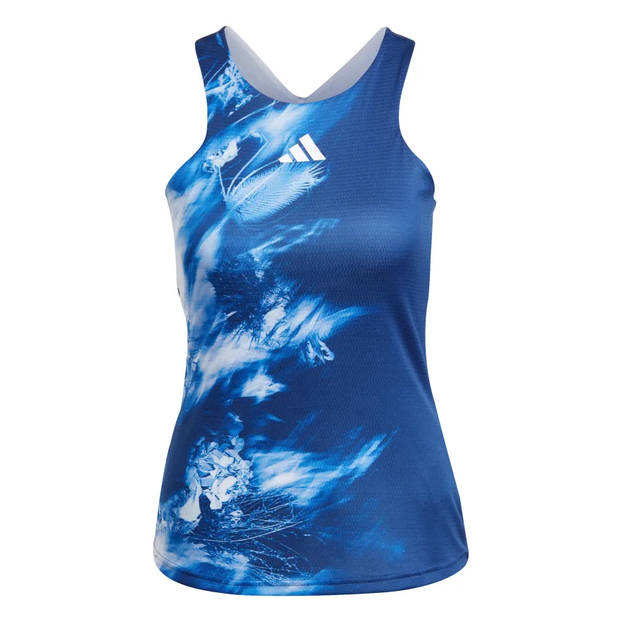 adidas Melbourne Y- Tank-Top Damen-Dunkelblau,Weiß