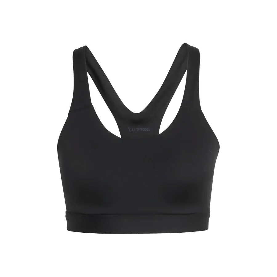 adidas Optime Essentials High Support Sport-BH Damen - schwarz