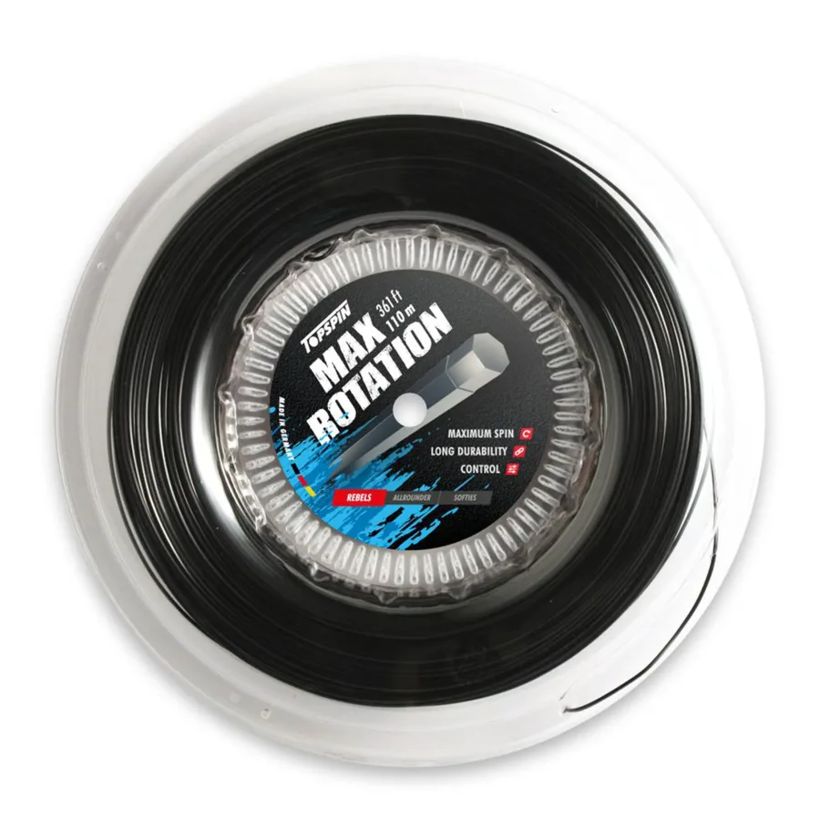 Topspin Max Rotation Saitenrolle 110m - schwarz