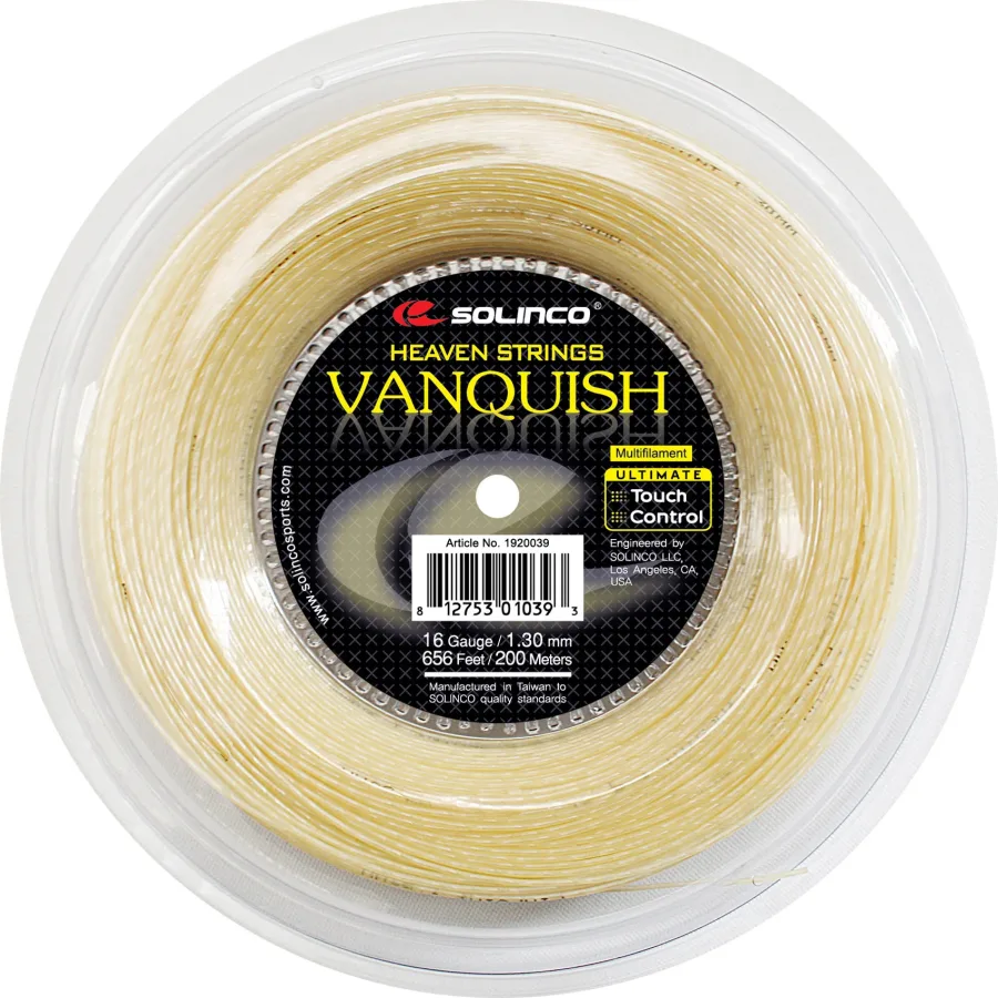 Solinco Vanquish Saitenrolle 200m-Nude