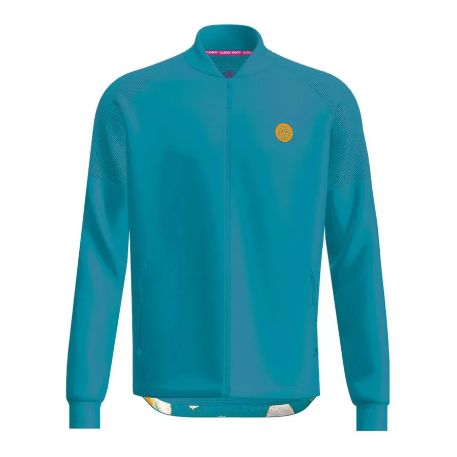 BIDI BADU Melbourne 2025 Printed Trainingsjacke Herren-Petrol