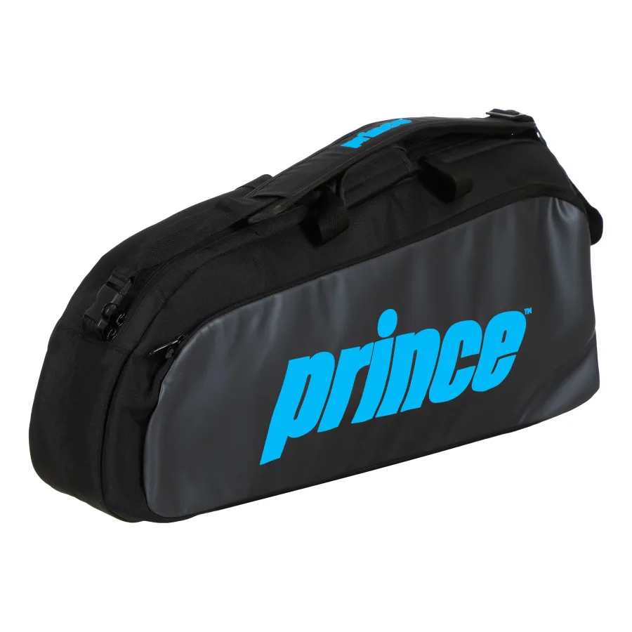 Prince Tour 1 Comp Schlägertasche-Schwarz,Türkis