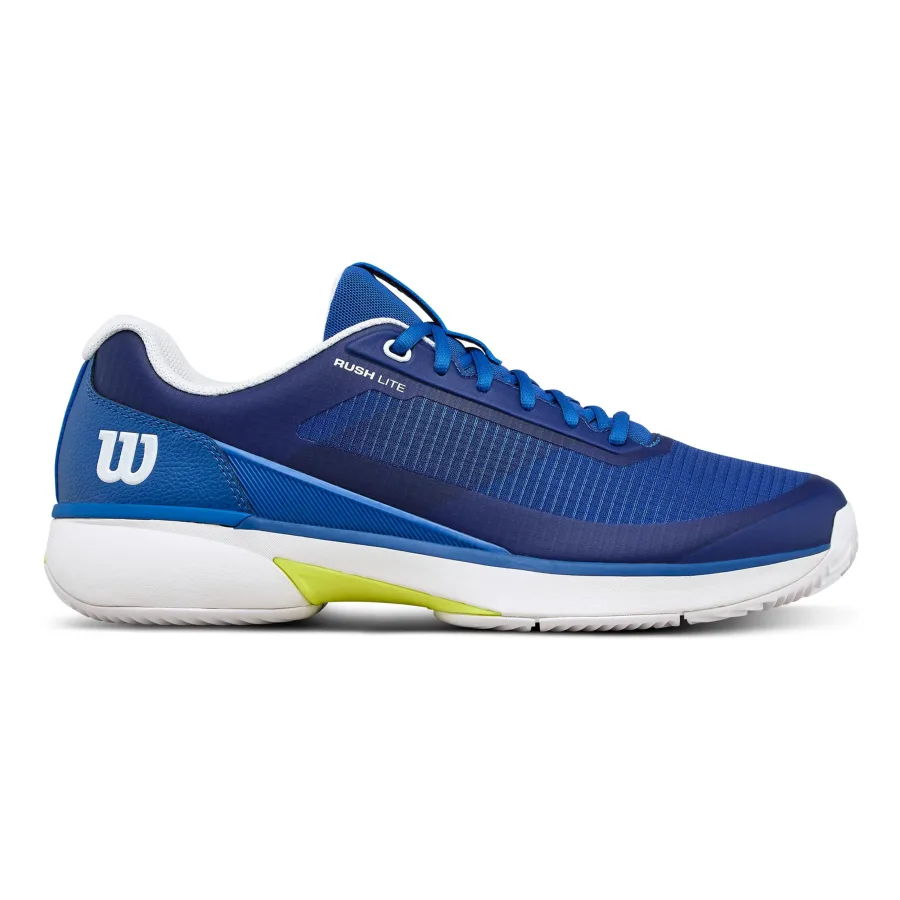 Wilson Rush Lite 5 Sandplatzschuh Herren-blau, weiß