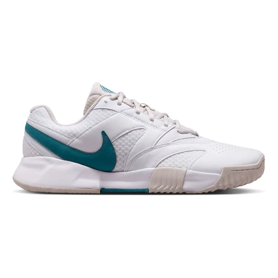 Nike Court Lite 4 Sandplatzschuh Herren - weiß, petrol