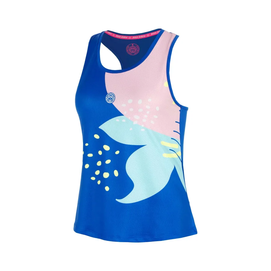 BIDI BADU Hey Laguna Racerback Tank-Top Mädchen - blau, mehrfarbig
