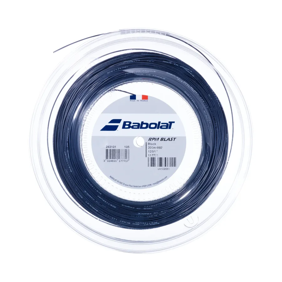 Babolat Babolat RPM Blast Saitenrolle 200m - Schwarz