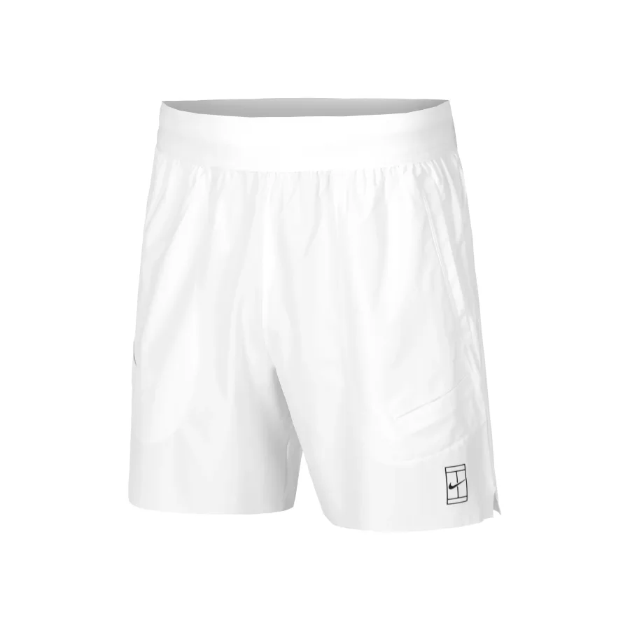 Nike Nike Court Dri - Fit Advantage 6in Shorts Herren Weiß, Schwarz