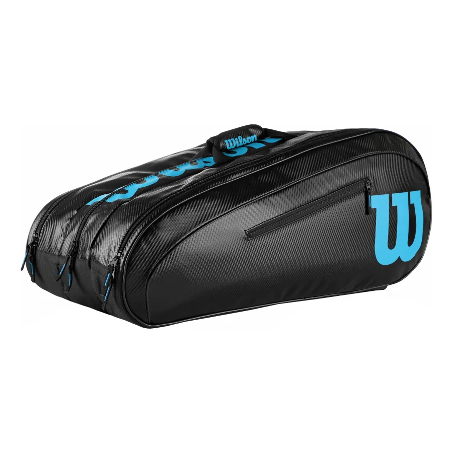 Wilson Wilson Elite Schlägertasche 15er - Schwarz, Blau