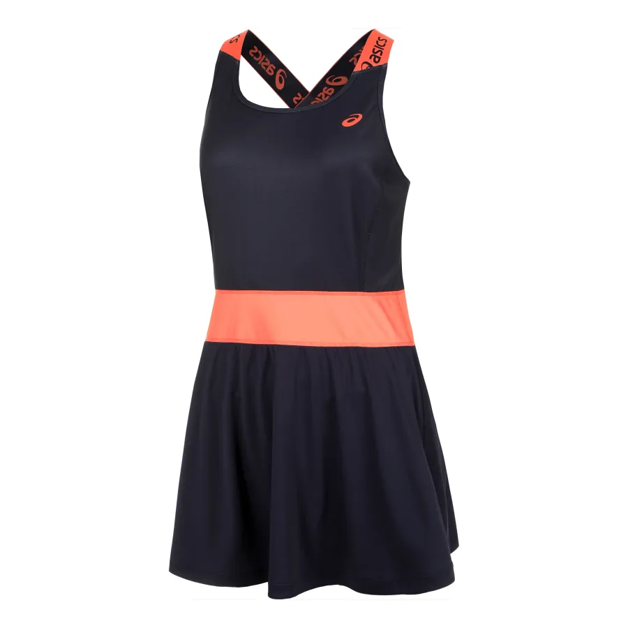 ASICS ASICS Kleid Damen - Dunkelblau, Koralle