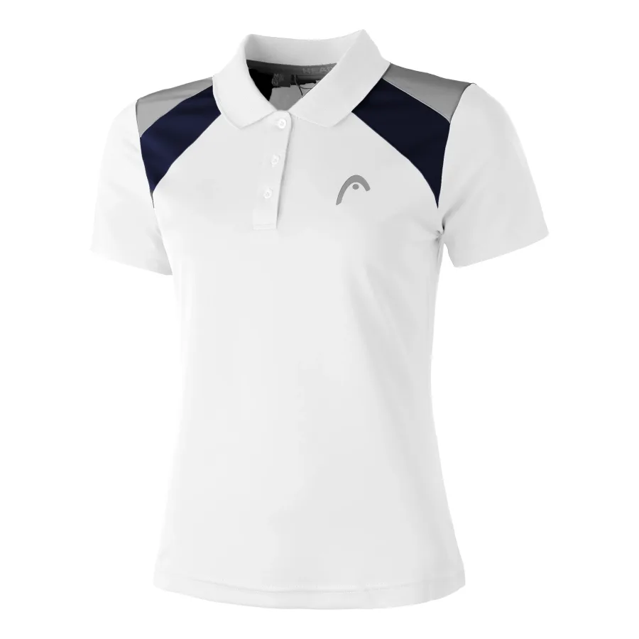 HEAD HEAD Club Polo Damen - Weiß, Blau