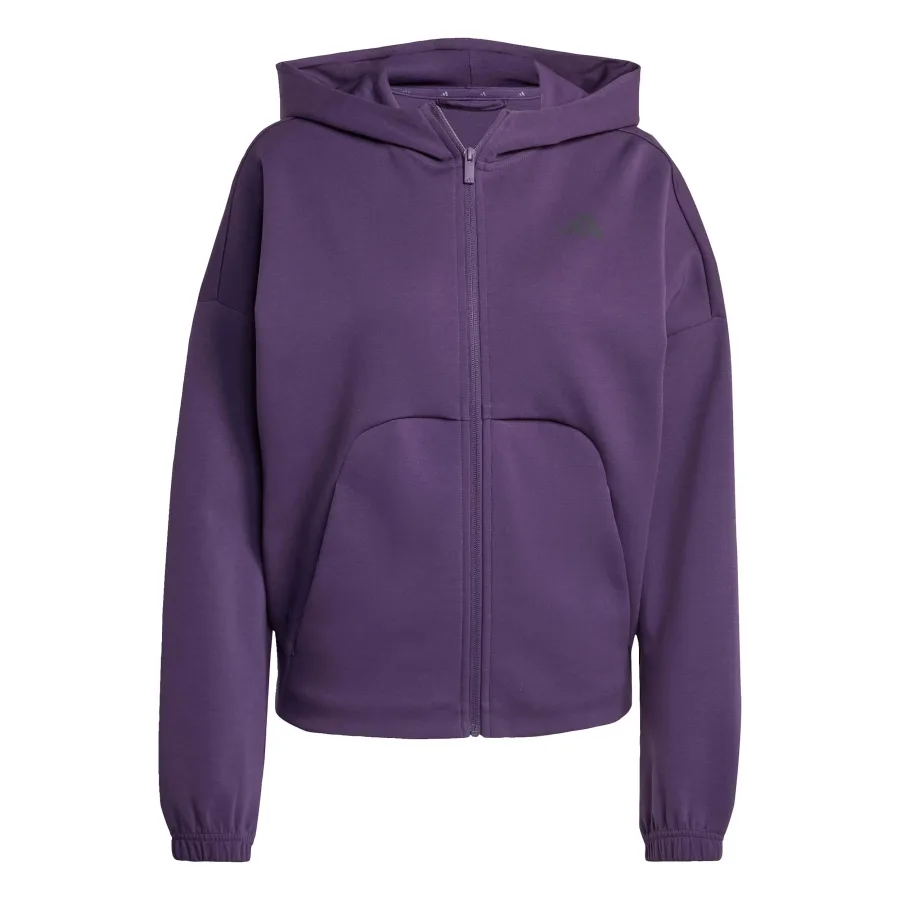 adidas Fit SL Full-Zip Sweatjacke Damen-lila