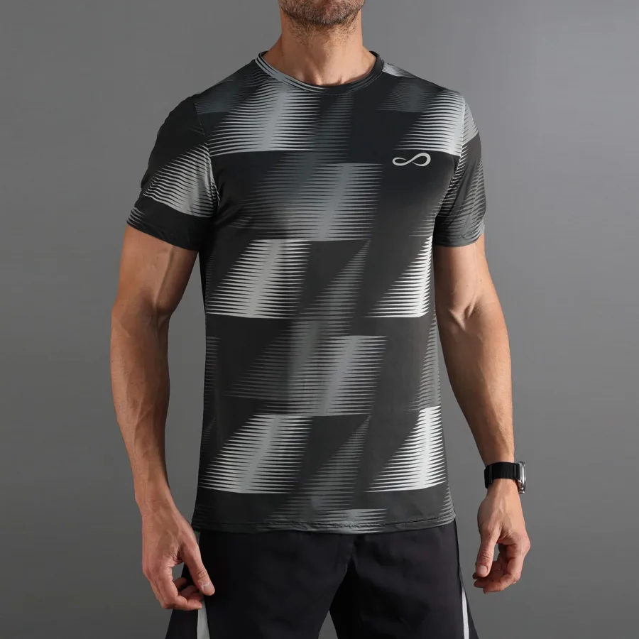 Endless Ace Vector T-Shirt Herren-dunkelgrau, hellgrau