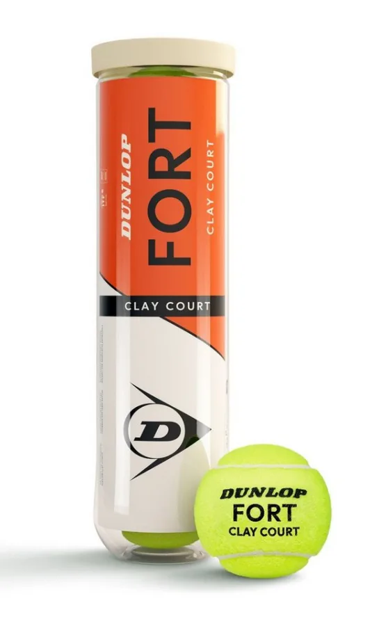 Dunlop Dunlop Tennisball Fort Clay Court (Sandplatz) Dose 4er