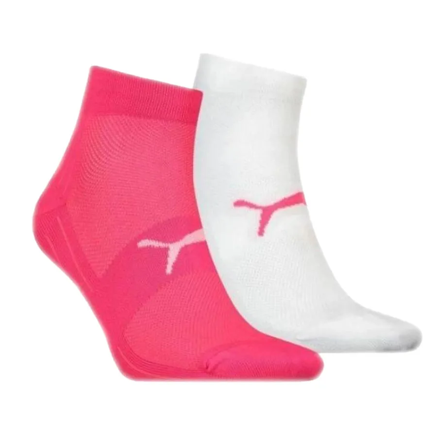 Puma Knöchelsocken für Damen(2erPack) Damen und Herren Weiß/Pink