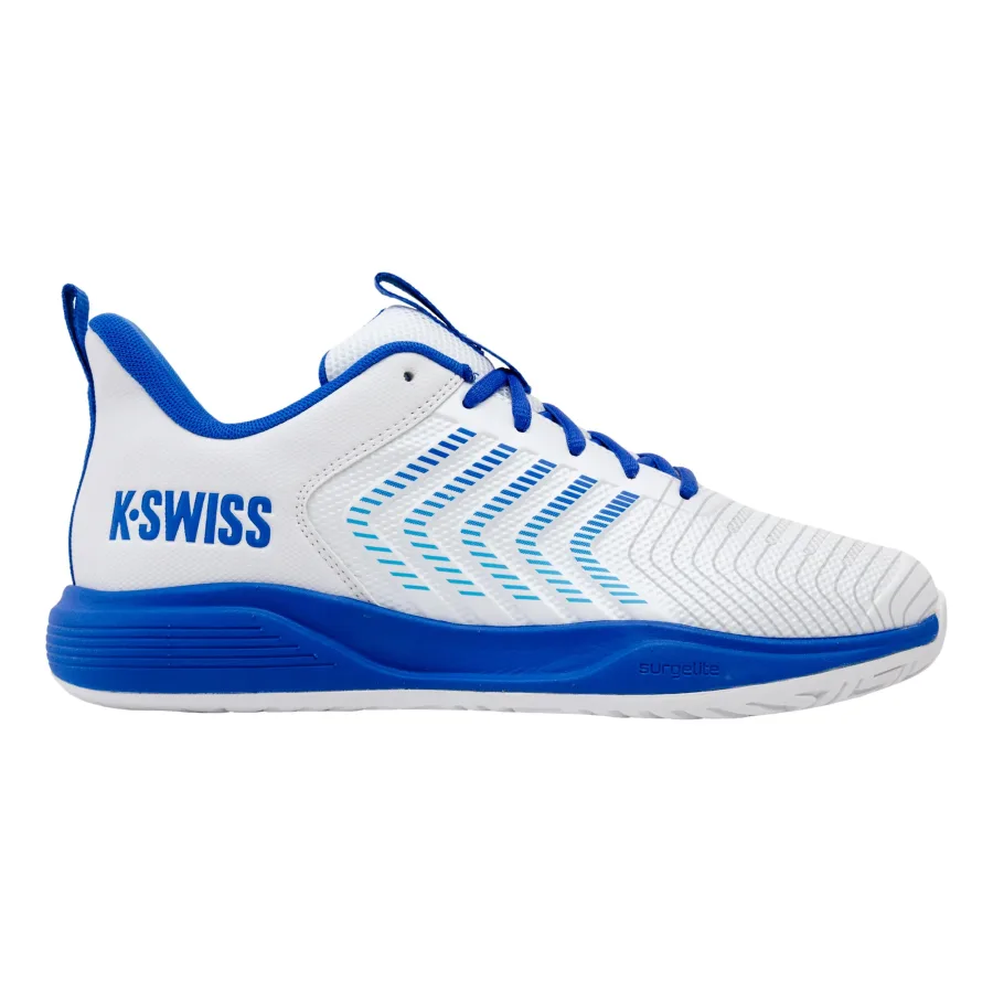 K-Swiss ULTRASHOT LIGHT AC Allcourtschuh Herren-weiß, blau