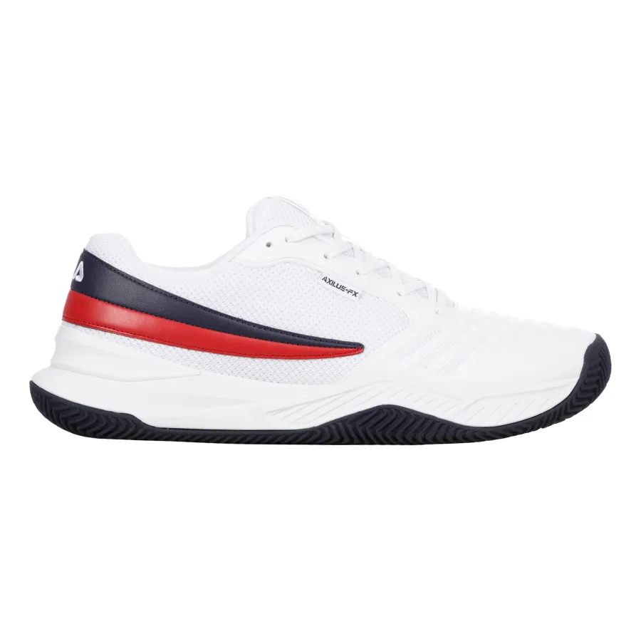 FILA Axilus FX Sandplatzschuh Herren - weiß, rot