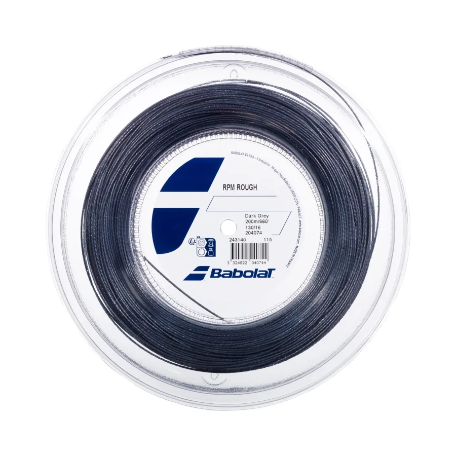 Babolat Babolat RPM Rough Saitenrolle 200m - Grau