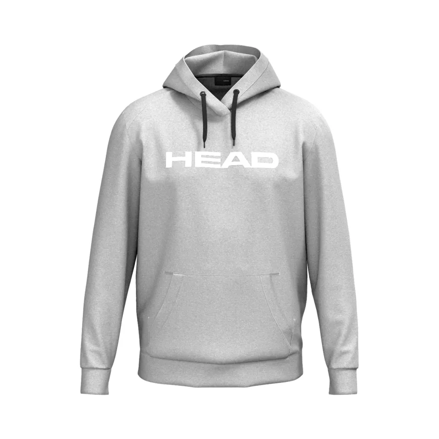 HEAD Club Original Hoody Kinder-Hellgrau